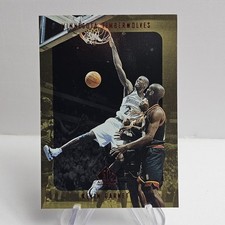 KEVIN GARNETT Red Foil Insert 1997-98 SP AUTHENTIC #82