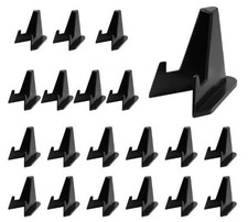 20PCS Black Acrylic Easel Stands-Coin Display Holder for Challenge Coins Medals