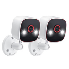 2PCS Indoor/Outdoor Cameras 1296P Pet Camera Wifi Camera Baby Monitor Color Nigh