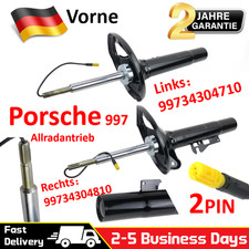 2x Vorne Stoßdämpfer Federbeine mit PASM Für Porsche 911 997 4WD 99734304710 15-