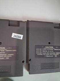 2 retro Nintendo video games NES  Side Pocket, Days of Thunder 26288 wt11