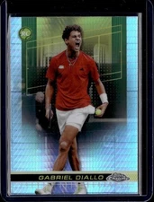 GABRIEL DIALLO RC 2024 TOPPS CHROME TENNIS PRISM REFRACTOR ROOKIE