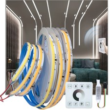 COB Running Water Flowing LED Strip Light WS2...