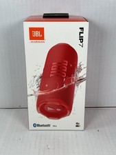 JBL Flip 7 Portable Waterproof Wireless Bluetooth Speaker Red Sealed NEW