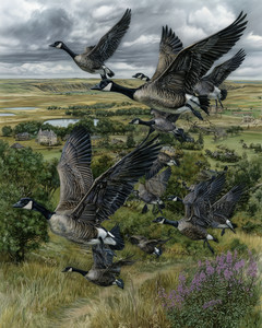 Geese Print | eBay