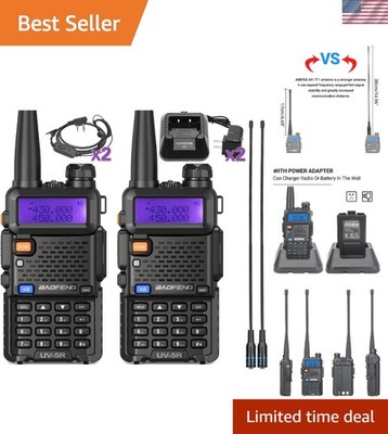 Ultimate UV5R Walkie Talkies - Long Range Communication for Hunting and Survival