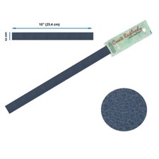 Leather 10mm x 10  Strip, 1 Piece, Blue For create Jewelry