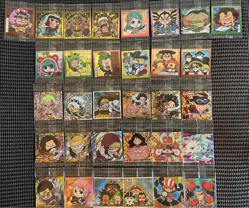 BANDAI One Piece Seal Wafer Sticker LOG.5 Complete Set All 32
