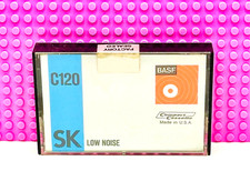 BASF SK  120  VS II   TYPE I  BLANK CASSETTE TAPE 1  SEALED 