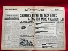 Vintage 1950 Remington Rifle News Print Ad Models 512, 5135, & 550