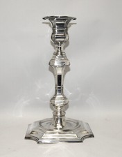 Gr. spanischer Silber-Leuchter 925 Sterling Pedro Duran Madrid H. 33,0 cm, 470g