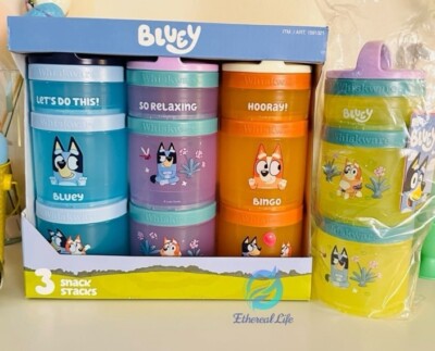 新品未使用　Bluey ブルーイ　スナックストック　2個 Bluey Snack Stacks set of 4 | eBay