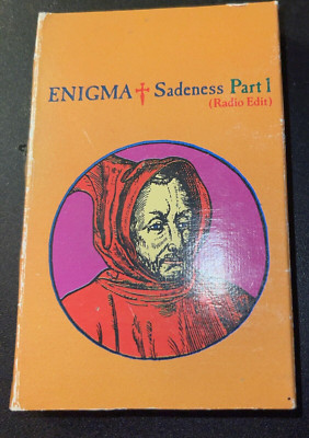 ENIGMA SADNESS PART 1 CASSETTE TAPE SINGLE VIRGIN RECORDS