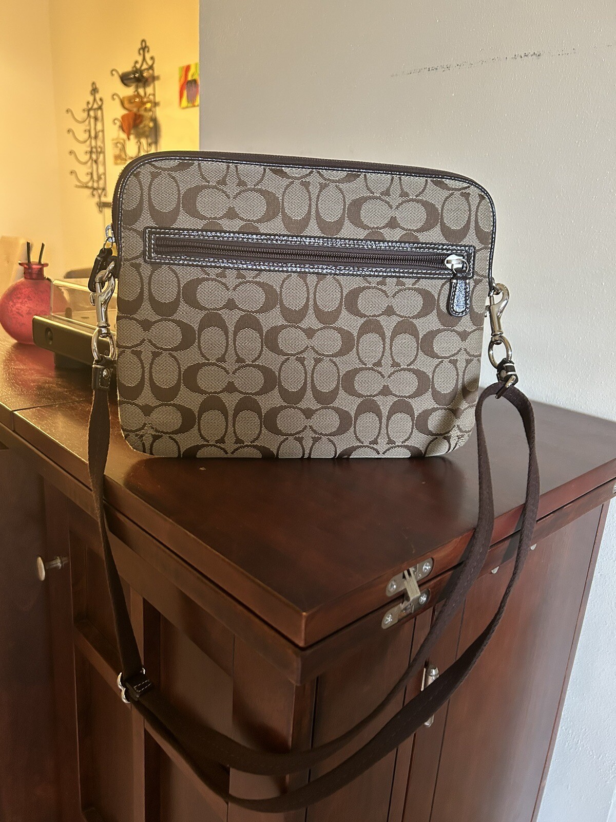 Coach Crossbody Tablet Bag Gem