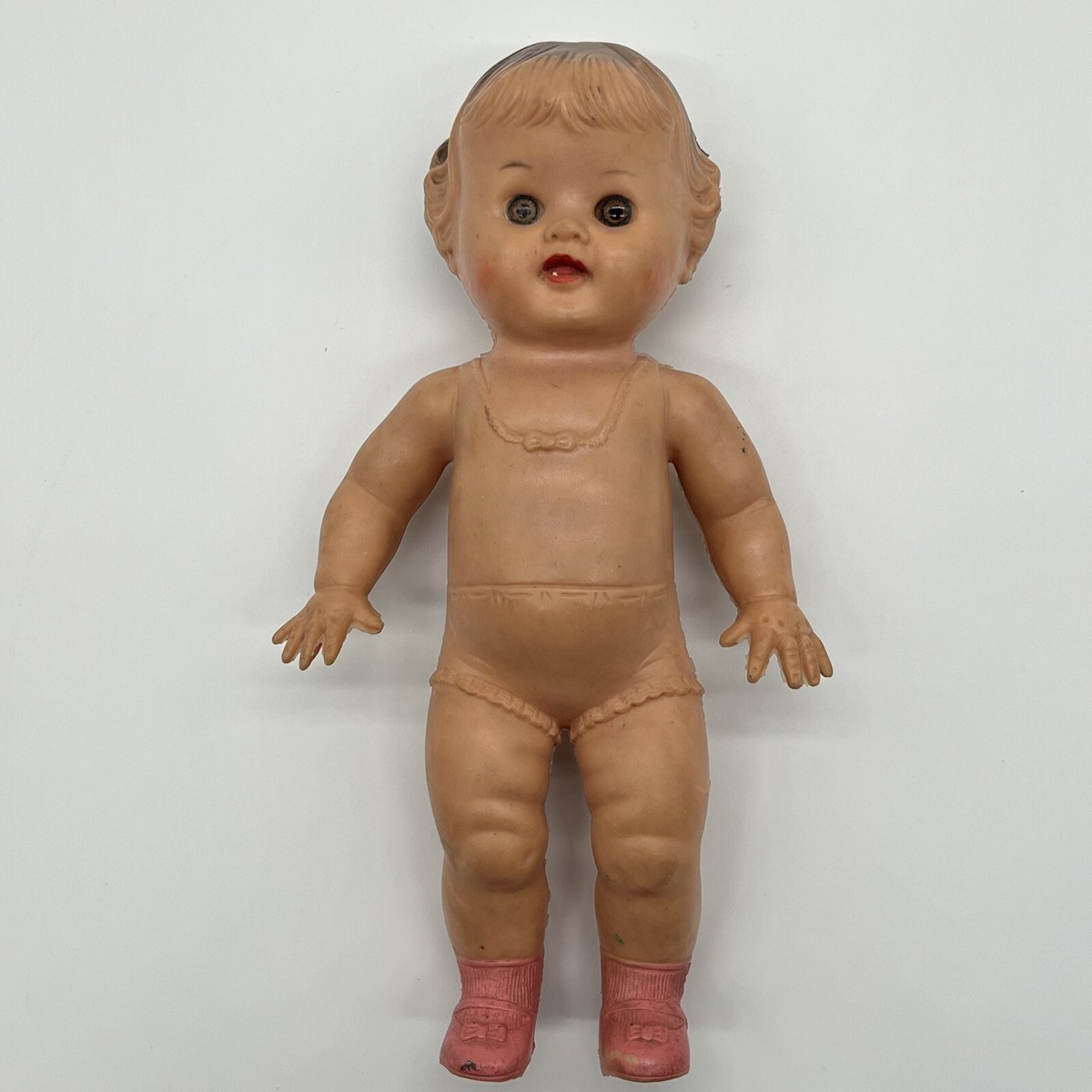 Vintage 1950's Sun Rubber Todd-L Dee Rubber Girl Doll 10