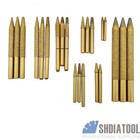 2pcs CNC Vacuum Brazed Diamond Cone type Grinding & Engraving Bits for marble