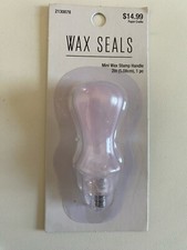 Wax Seals Mini Wax Stamp Handle Hobby Lobby Rose Quarts  2 Inches 1 pc