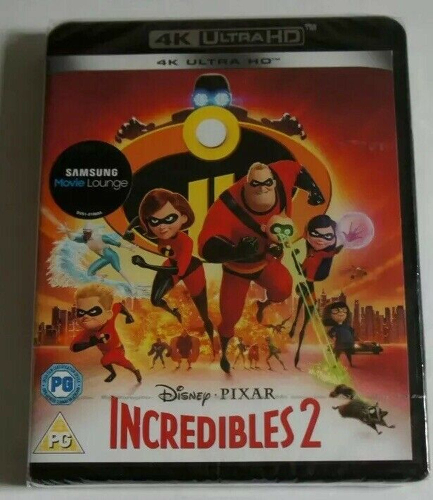 Incredibles 2 Blu-ray Samuel L. Jackson