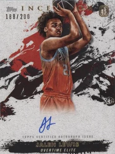 2021-22 Topps Inception OTE Overtime Elite - Jalen Lewis #IA-JL3
