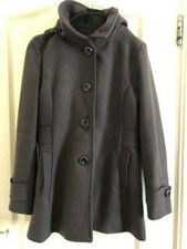 Womens Kenneth Cole Grey Peacoat Size Small (us 4)