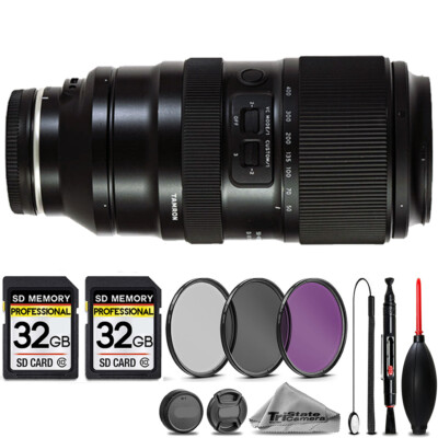 Tamron 50-400mm f/4.5-6.3 Di III VC Lens for Sony+3PC FILTER+64GB STORAGE KIT