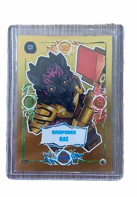 ダイタク　シブゴゴ カード LEGO Ninjago Series 9 Trading Card 256 - Overpower Ras - Gold Card