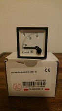 SACI - Voltmeter Gauge - 48x48 EC5V 0-30 VAC