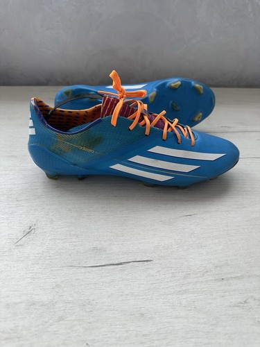 Scarpe da calcio Adidas F50 Adizero FG blu US8 1/2 UK8 EUR42 - Foto 2 di 14