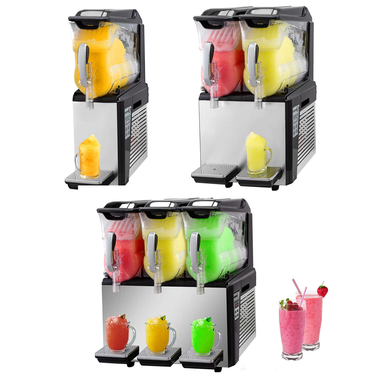 VEVOR 20L Frozen Drink Machine: Slush Maker