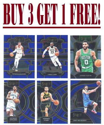 2023-24 Panini Select BASKETBALL You Pick/Choose (BUY 3 GET 1) Complete Your Set