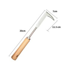Garden Weeding Tool Weeding Puller L-shaped Manual Crack Weeder Weed Extractor R