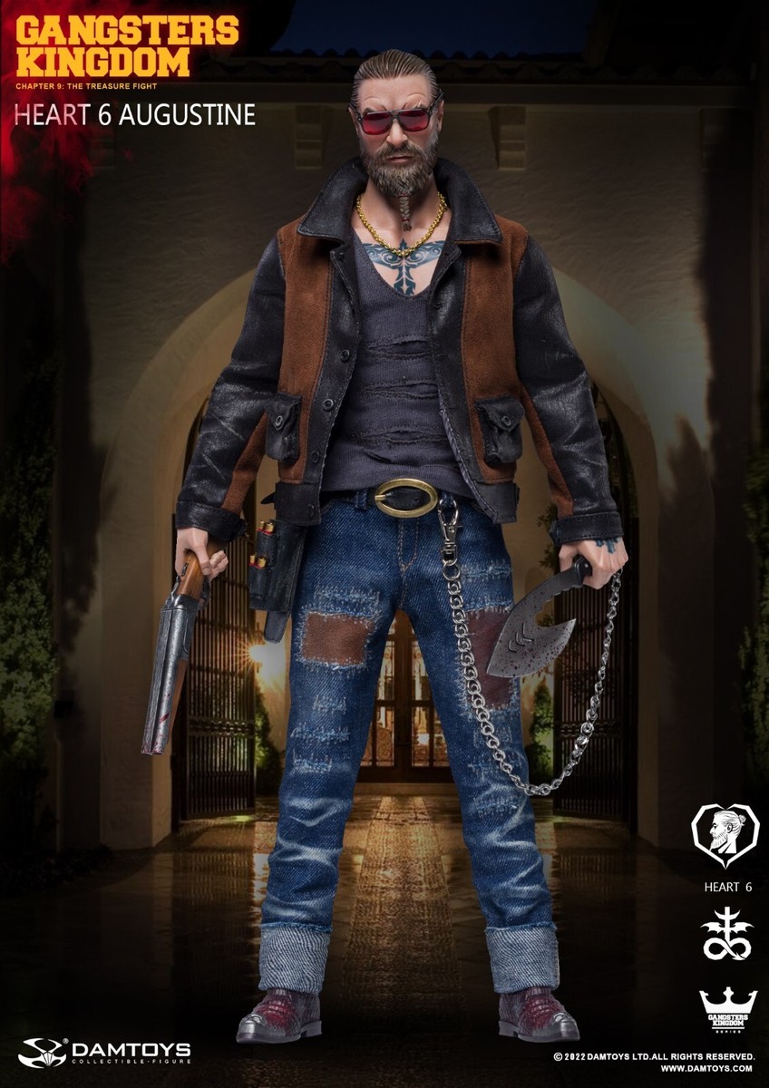 1/6 DAMTOYS GANGSTRS KINGDAM  コルトM1911 Dam Toys 1/6 - Gangster Kingdom M1911 Custom pistol + Knife