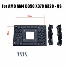 AMD AM4 CPU Cooler Retention Brackets Clips Backplate B350 X370 A320 90x54mm