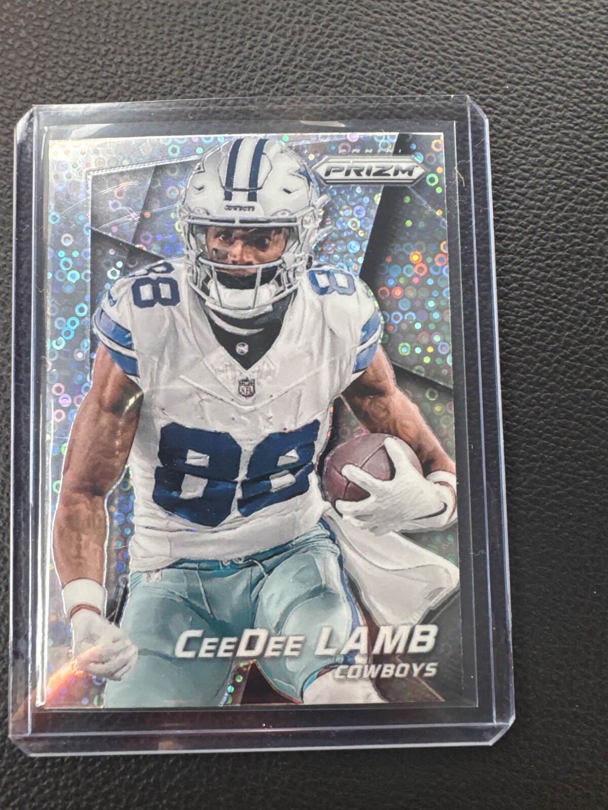 2024 Panini Prizm CeeDee Lamb Flashback No Huddle Prizm #2 Dallas Cowboys