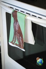 German Shorthair Pointer Kitchen Hand Towel