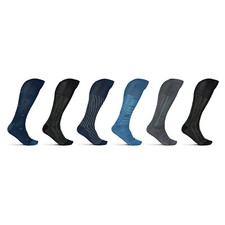 Pack 6 Paia Calze Uomo POMPEA Cotone Lungo/Corto 5 Modelli