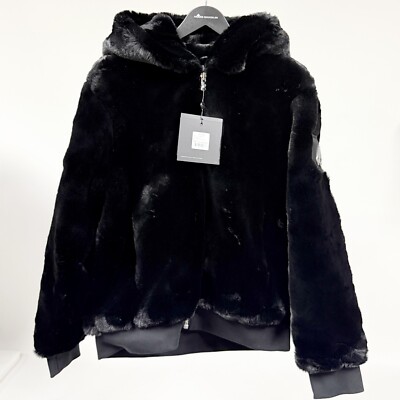 *NEW* Women Moose Knuckles Portland Bunny Puffer Jacket Black (M34LS637 292)  