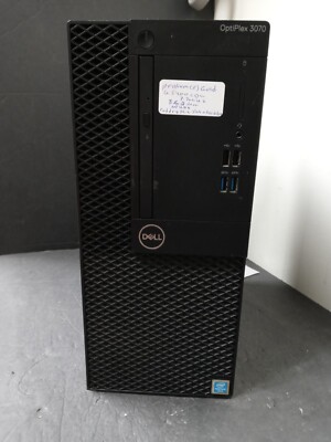 Dell OptiPlex 3070 (Intel Pentium G5400 3.7GHz 0 GB M.2, 8GB, NO OS)