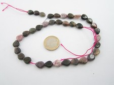 1 filo tormalina goccia piccola 12x9mm 36 pietre lungo 40 cm