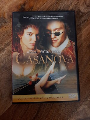 Casanova          mit Heath Ledger + Jeremy Irons + Sienna Miller     DVD