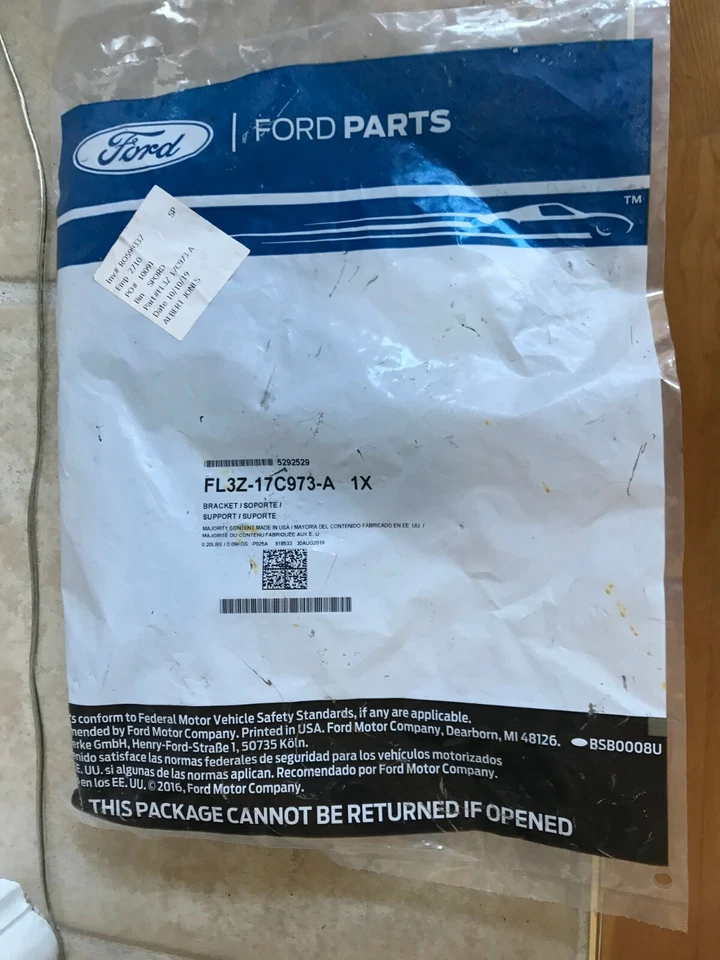 FL3Z17C973A FO2508105 Izquierdo Nuevo Faro Soporte Lámpara Lado del Conductor Mano Derecha F-150 Foto 4 de 4