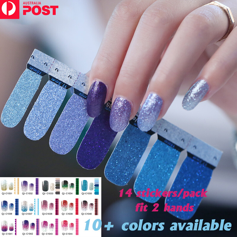2025 Nail Sticker Easy Nail Polish Wrap Self Adhesive Nail Patch