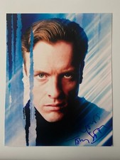 TOBY STEPHENS In Person Signed Autograph 20x25cm JAMES BOND