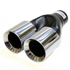 Auspuffblende Endrohr Edelstahl Für Peugeot 107 207 308 407 206 306 406 Partner