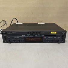 TASCAM MD-CD1 CD Deck Player Power Cable Included Used