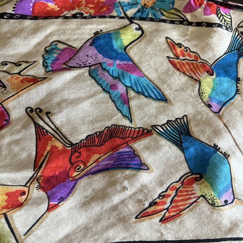 Silk Scarf Wrap 100% Silk Hummingbirds