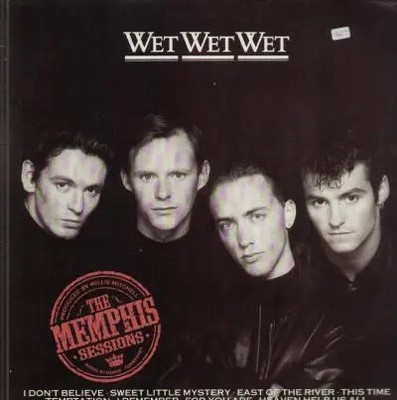 Wet Wet Wet The Memphis Sessions phonogram Vinyl LP