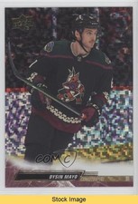 2022-23 Upper Deck Series 2 Speckled Rainbow Foil Dysin Mayo #258 READ 0a3
