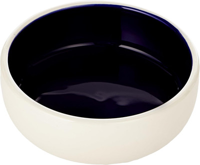 TRIXIE Napf KERAMIKNAPF Spülmaschinengeeignet 0,3 L Ø 13Cm Creme/Blau Für Katzen