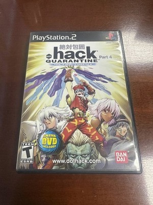 .hack Part 4: Quarantine PS2 NA / NTSC CIB W/ Bonus Disc + Reg Card - Very Rare!